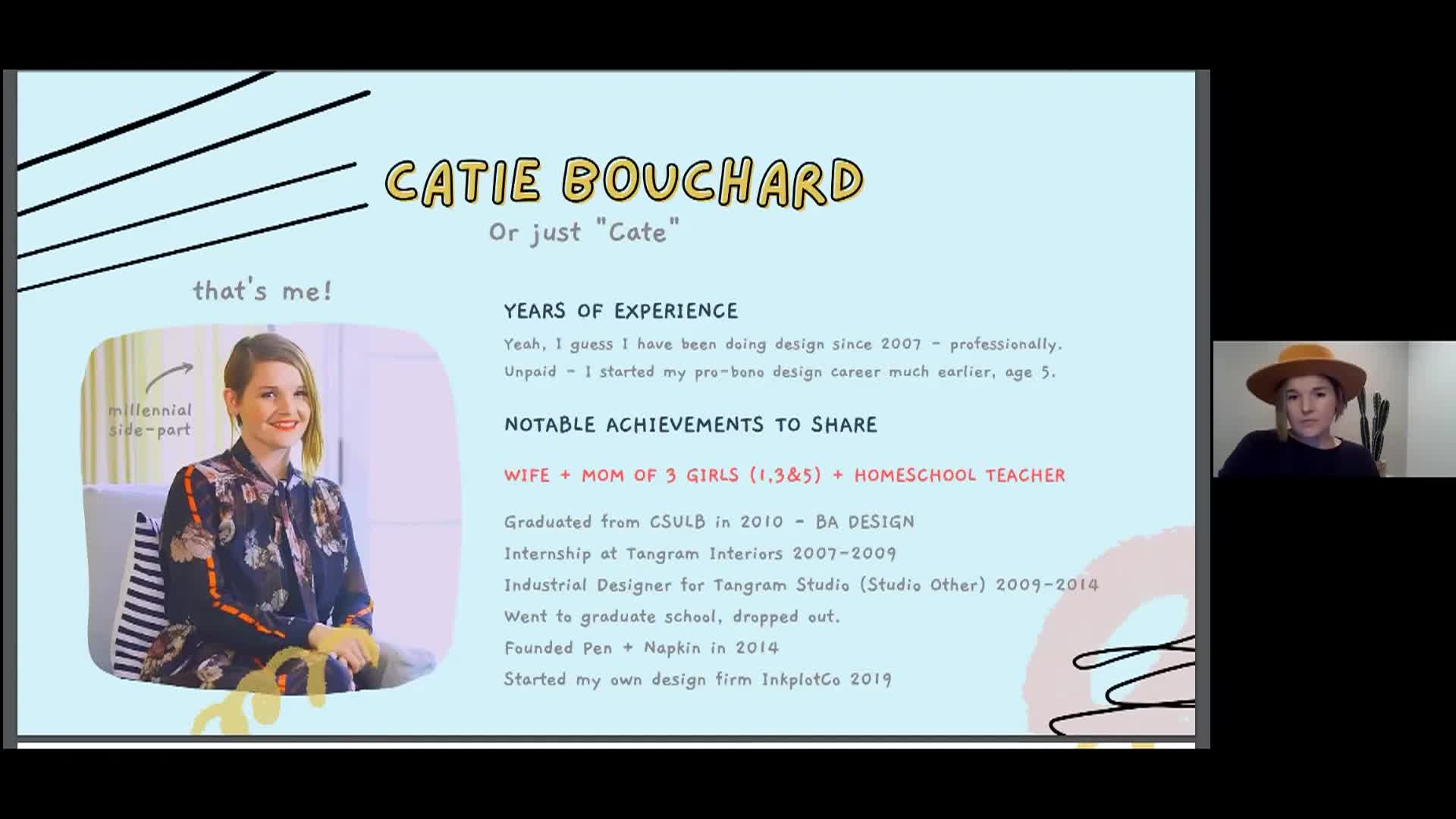 Catie Bouchard - Duncan Anderson Design Lecture Series - Spring 2022